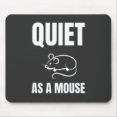 Ruhe als Maus Mousepad (Vorne)