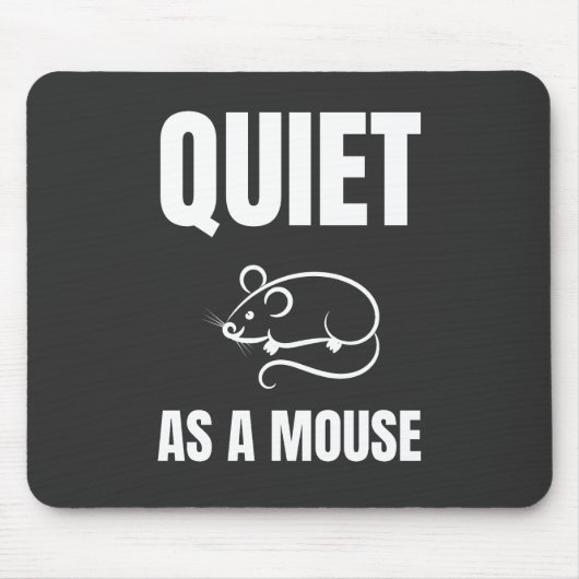 Ruhe als Maus Mousepad (Vorne)