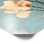 Ruhe am Meer Fotodruck (Ecke)