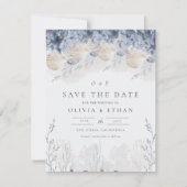 Ruhe am Meer Hochzeit retten Datum Save The Date (Vorderseite)