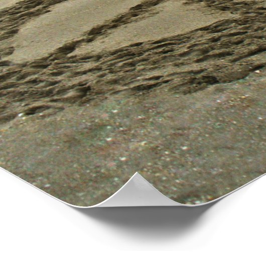 Ruhe am Meer Poster (Ecke)