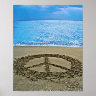 Ruhe am Meer Poster