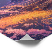 Ruhe auf dem japanischen Lande Poster (Ecke)