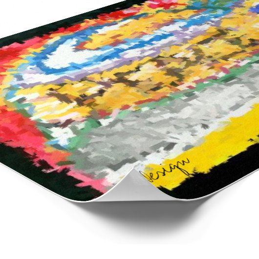 Ruhe.. aus der Ferne Poster (Ecke)