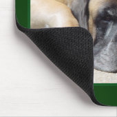 Ruhe bearbeite ich Mastiff Mousepad (Ecke)