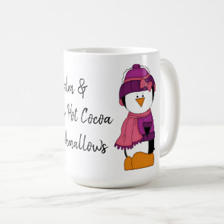 Ruhe behalt & trinken Sie Ihr heißes Kakao - Pingu Kaffeetasse