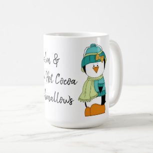Ruhe behalt & trinken Sie Ihr heißes Kakao - Pingu Kaffeetasse