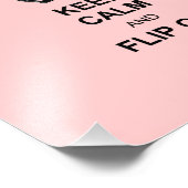 Ruhe behalt und Dreh auf Fotodruck (Ecke)