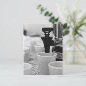 Ruhe behalt und Kaffee machen - Vintag Postkarte (Stehend Vorderseite)