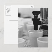 Ruhe behalt und Kaffee machen - Vintag Postkarte (Vorne/Hinten)