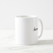 Ruhe behalt und lass des OT-Handles Kaffeetasse (VorderseiteRechts)