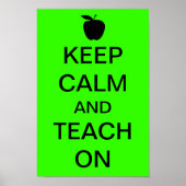 Ruhe behalt und LEITEN auf Poster (Vorne)