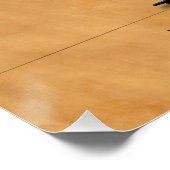 Ruhe behalt und sage ARRR Poster (Ecke)