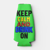 Ruhe behalt und trinken flaschenkühler (Vorderseite)