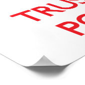 Ruhe behalt und vertraue deinem Arzt. Poster (Ecke)