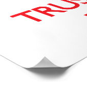 Ruhe behalt und vertraue deinem Barber. Poster (Ecke)