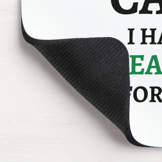 Ruhe behalten habe ich dafür eine Tabelle - Spread Mousepad (Ecke)