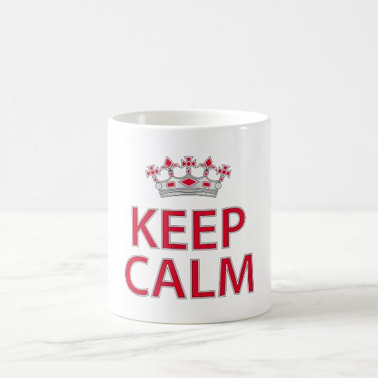 Ruhe behalten kaffeetasse (Mittel)