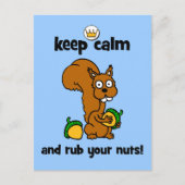 Ruhe behalten postkarte (Vorderseite)