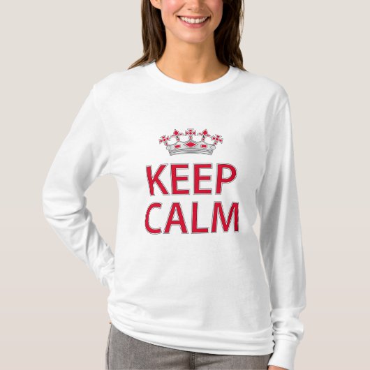 Ruhe behalten T-Shirt (Vorderseite)