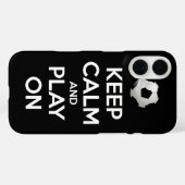 Ruhe behalten und abspielen Case-Mate iPhone hülle (Rückseite (Horizontal))