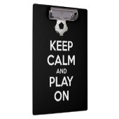 Ruhe behalten und abspielen klemmbrett (Rechts)