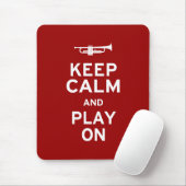 Ruhe behalten und abspielen mousepad (Mit Mouse)