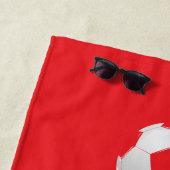 Ruhe behalten und abspielen strandtuch (Beispiel)