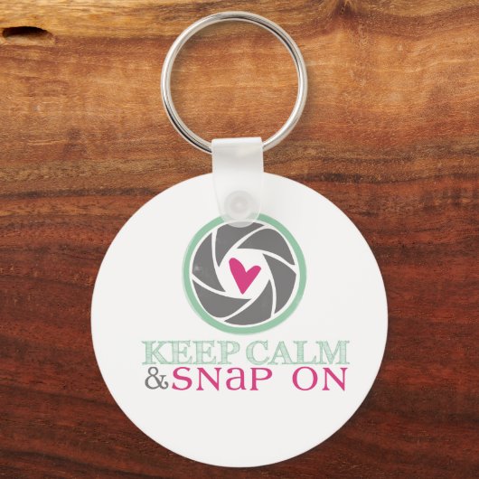 Ruhe behalten und am Schlüsselanhänger schlummern (Vorderseite)