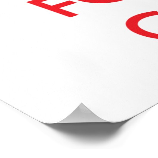 Ruhe behalten und auf Compost konzentriert Poster (Ecke)