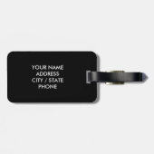 Ruhe behalten und auf Gepäckanhänger reisen | Benu (Rückseite horizontal)