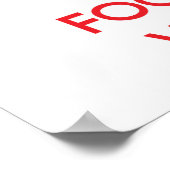 Ruhe behalten und auf Wickets fokussieren Poster (Ecke)