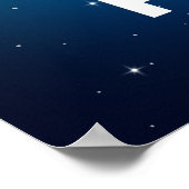 Ruhe behalten und beten poster (Ecke)