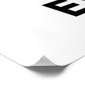 Ruhe behalten und Beweise verbergen Poster (Ecke)