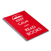 Ruhe behalten und Bücher gelesen (Rechte Seite)