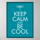Ruhe behalten und Cool sein Poster (Vorne)