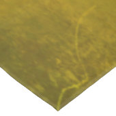 Ruhe behalten und das ukrainische Emblem-Trident w Tischdecke (Schrägansicht)