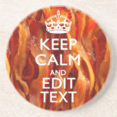 Ruhe behalten und den Text auf Größe wiederherstel Untersetzer (Vorne)