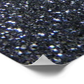 Ruhe behalten und den Text um Mitternacht haben Poster (Ecke)