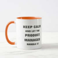 Ruhe behalten und der Produktmanager gelassen