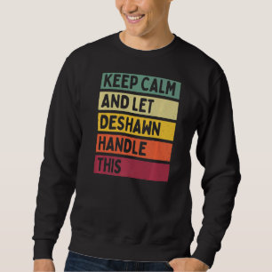 Ruhe behalten und die Handhabung dieses Retro-Zita Sweatshirt