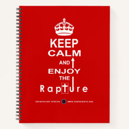 Ruhe behalten und die Vergewaltigung genießen Notizblock