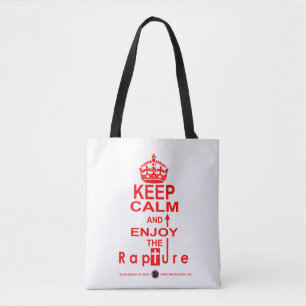 Ruhe behalten und die Vergewaltigung genießen Tasche