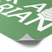 Ruhe behalten und ein Bibliothekar Gefragt Poster (Ecke)