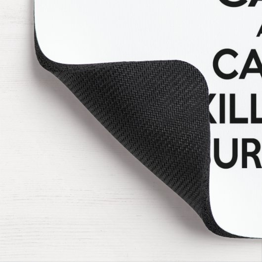 Ruhe behalten und einen Maxillofacialchirurg anruf Mousepad (Ecke)