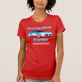 Ruhe behalten und einen Supercar-T - Shirt fahren (Vorderseite)