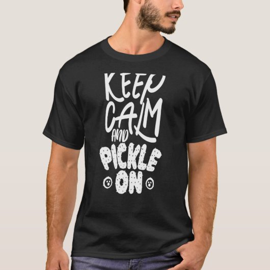 Ruhe behalten und einstechen T-Shirt (Vorderseite)