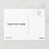 Ruhe behalten und Feuer zurückgeben Postkarte (Rückseite)