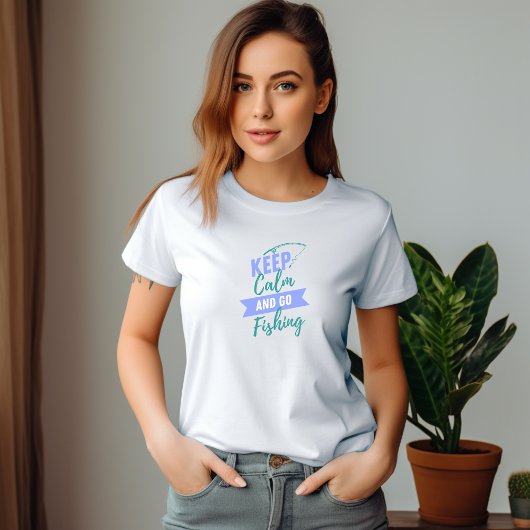 Ruhe behalten und fischen gehen T-Shirt