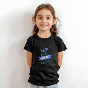 Ruhe behalten und fischen gehen T-Shirt